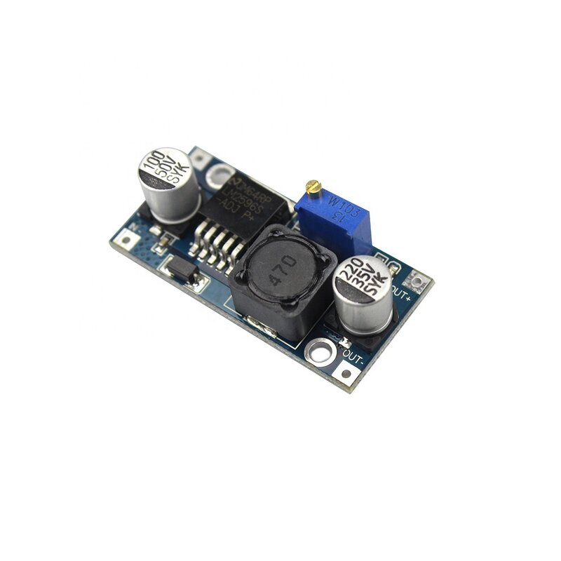 Step Down Module - LM2596 3.2-40V Adjustable DC to DC Power Supply