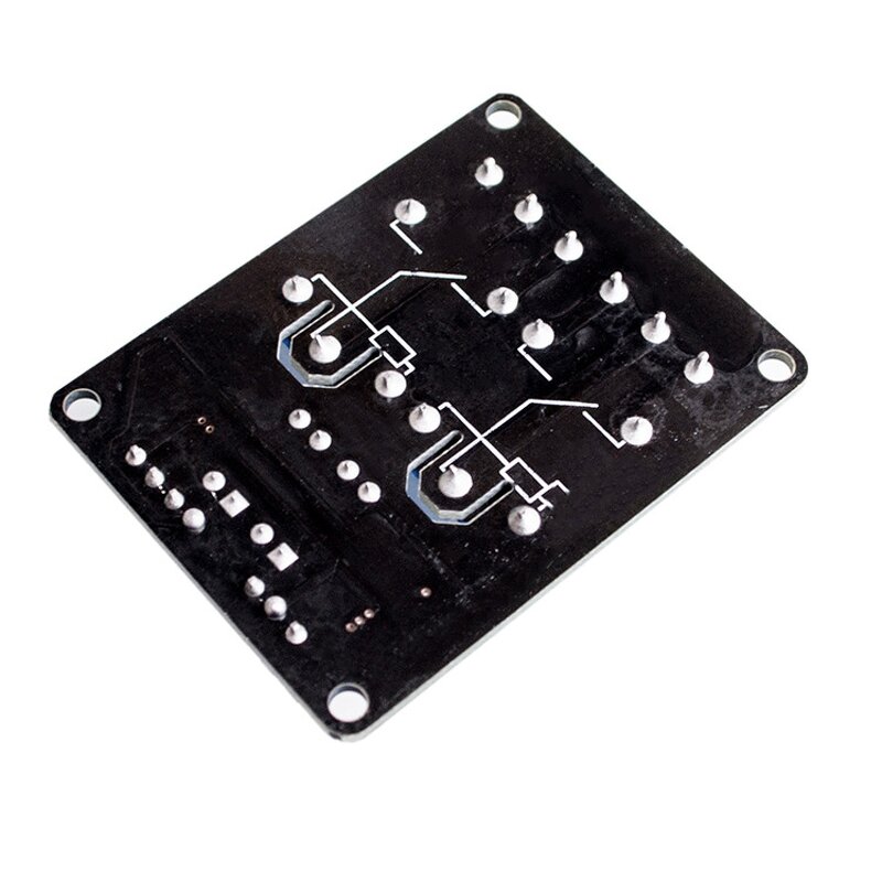 Relay Module - 2 Way 5V 12V DC Optocoupler Protection Relay Expansion