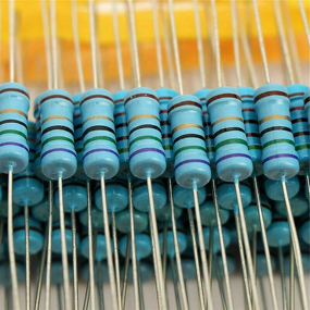 Resistor Kit - 650pcs 2W 1% 1R-2.2M 130 Values Metal Film