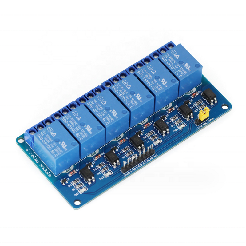 Relay Module - 1-16 Way 5V12V24V Optocoupler Isolation Flat Trigger
