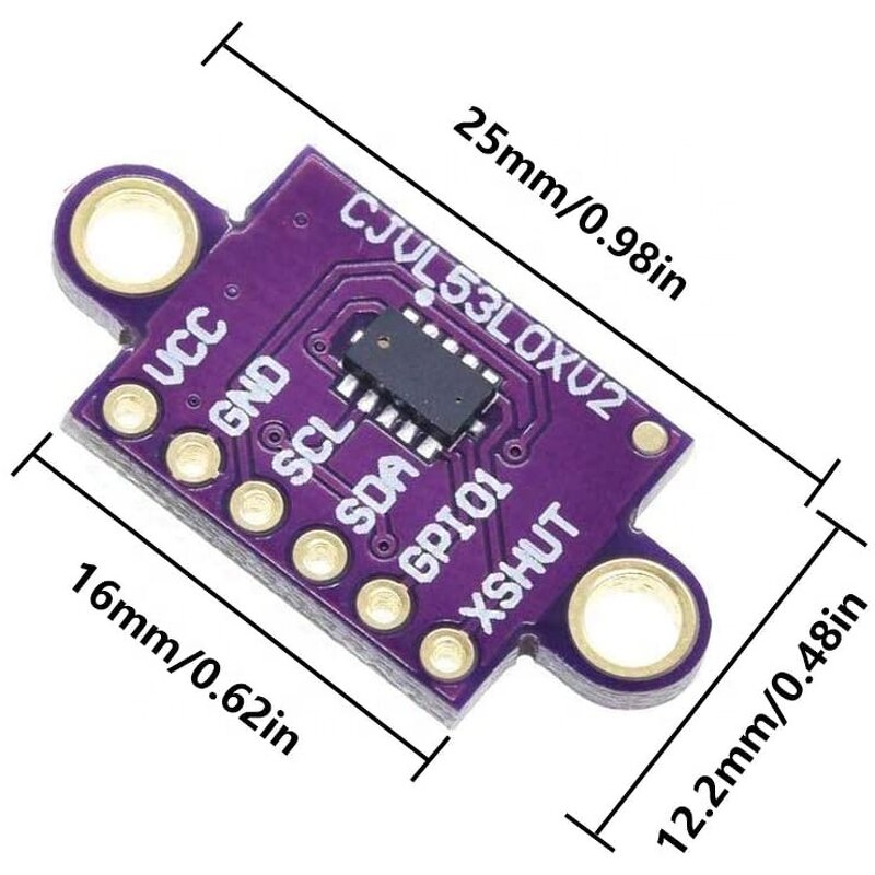 Ranging Sensor - GY-530 VL53L0X VL53L1X V2 TOF Laser Module