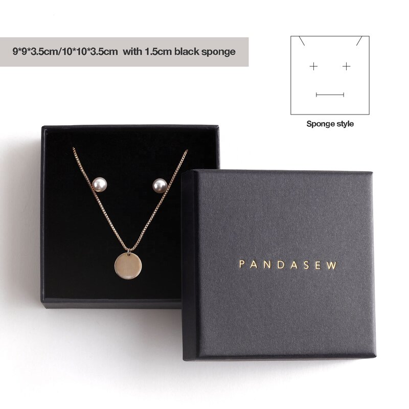 Jewelry Box Manufacturer - Custom Logo Paper Drawer Necklace Earring Bracelet Box