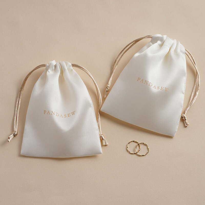 Satin Pouch Manufacturer - Wholesale Custom Double Drawstring Satin Dust Bag