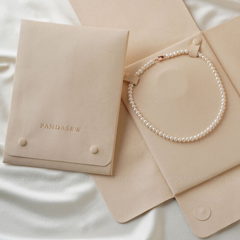 Jewelry Tray Manufacturer - Custom Logo Microfiber Necklace Display Storage Tray