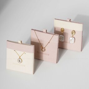 Jewelry Pouch Manufacturer - Custom Logo Luxury Microfiber Jewelry Pad Fabric Tags