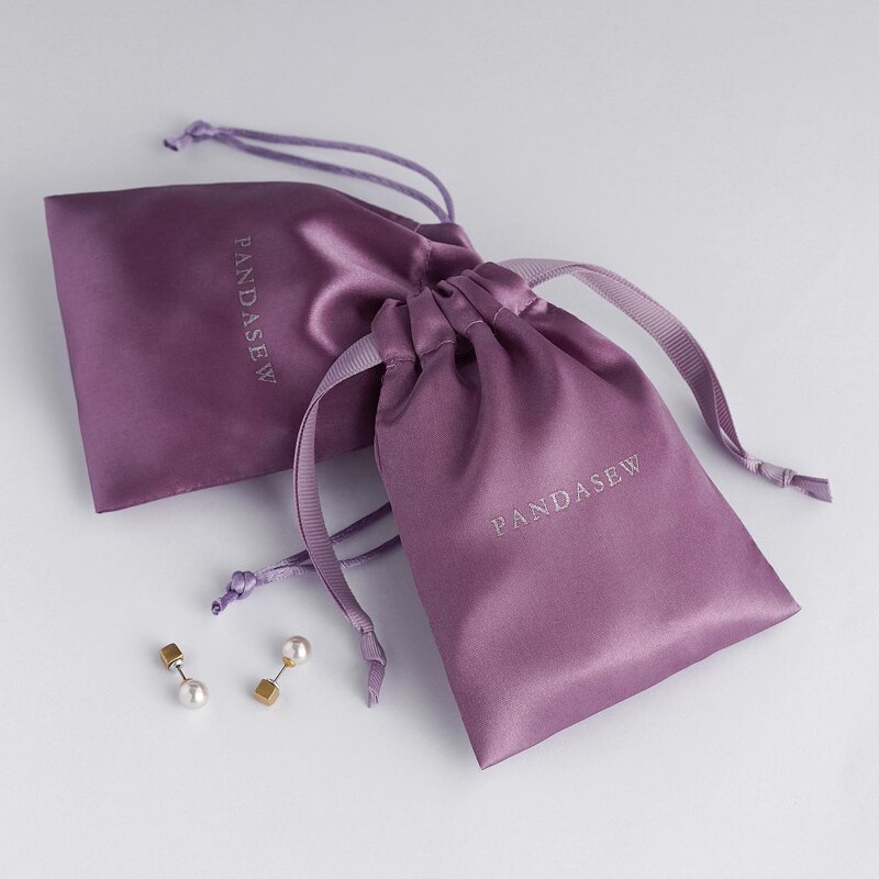 Satin Pouch Manufacturer - Custom Colorful Drawstring Satin Jewelry Dust Bag
