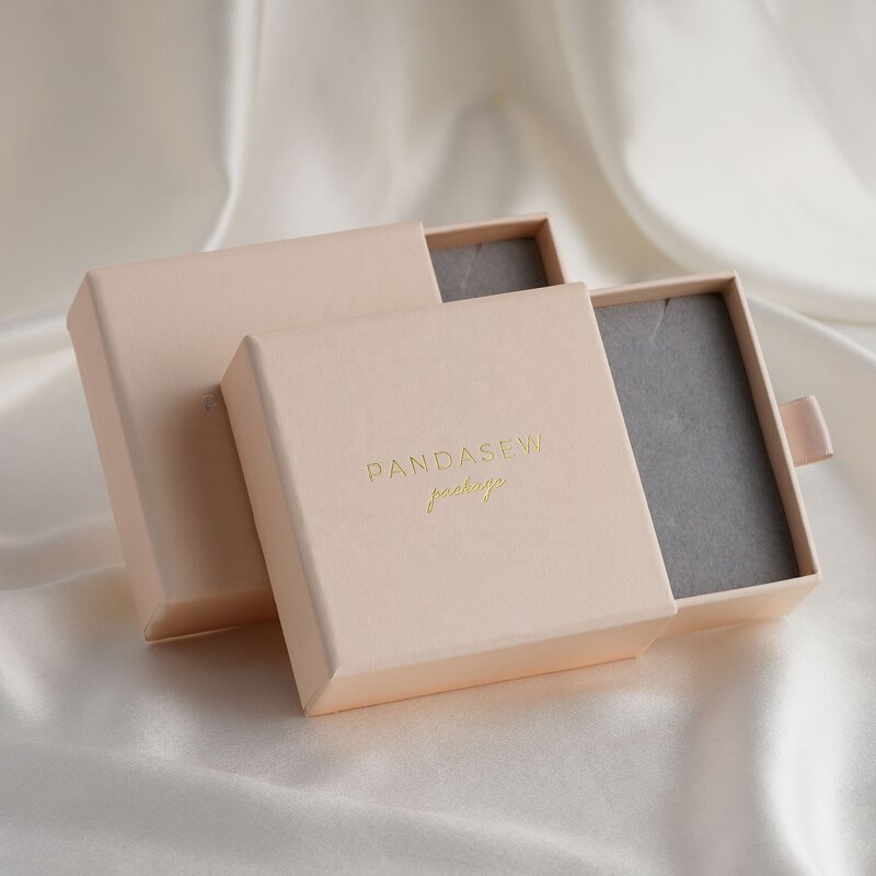 Jewelry Box Manufacturer - Custom Logo Luxury Cardboard Box Sponge Bracelet