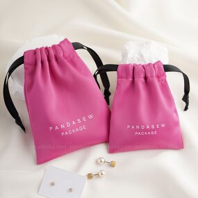 Satin Pouch Manufacturer - Luxury Dense Silk Satin Drawstring Wedding Favor Candy Bag