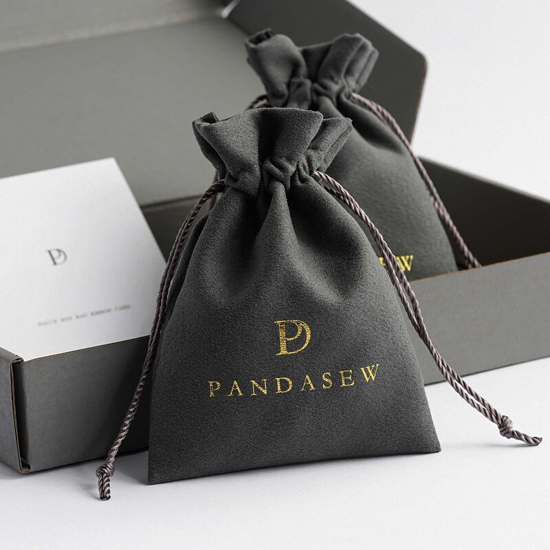 Velvet Pouch Manufacturer - Custom Logo Small Mini Velvet Suede Jewelry Pouch