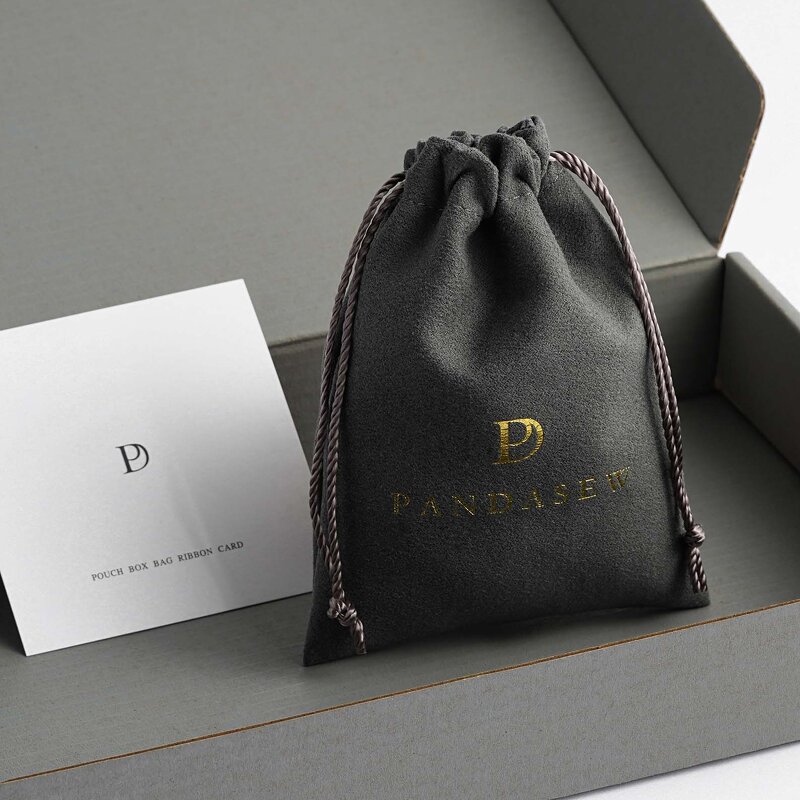 Velvet Pouch Manufacturer - Custom Logo Small Mini Velvet Suede Jewelry Pouch