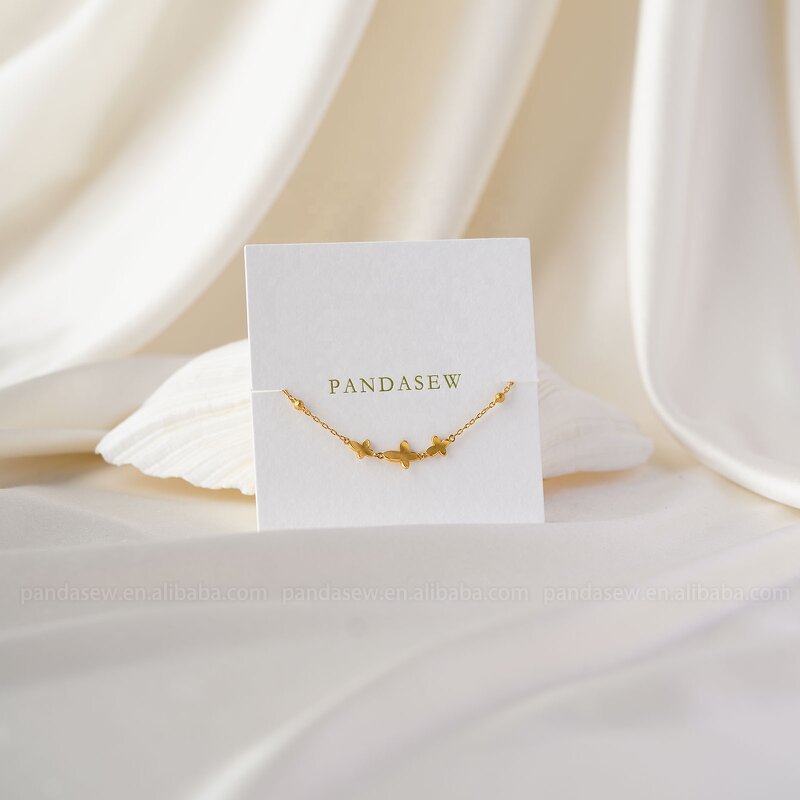 Display Card Manufacturer - Custom Logo 400gsm Paper Necklace Earring Holder Card