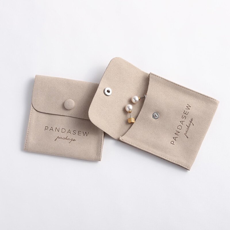 Jewelry Pouch Manufacturer - Wholesale Custom Logo New Design Microfiber Jewelry Pouch