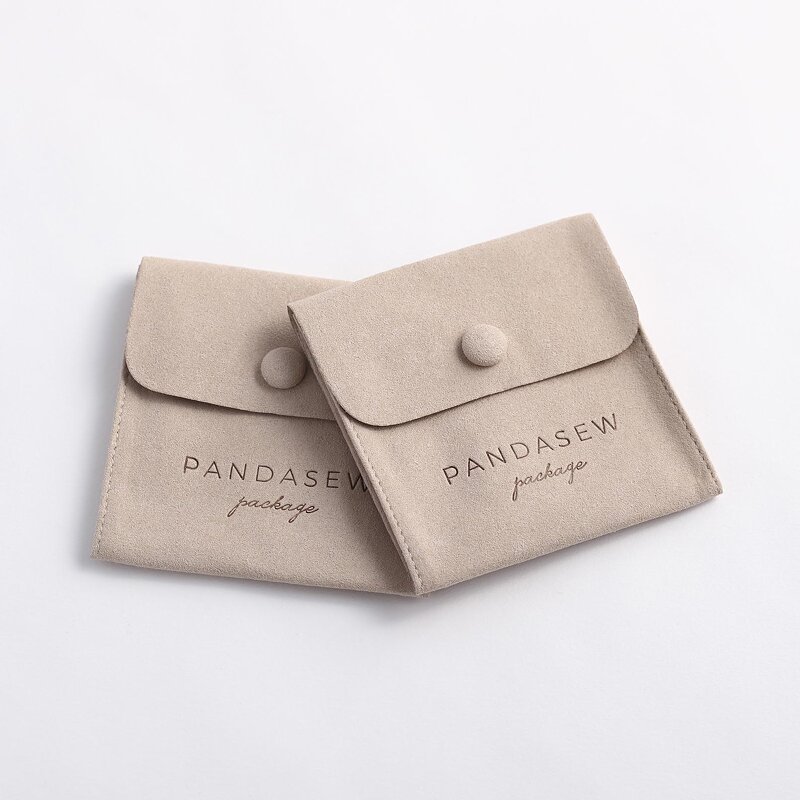 Jewelry Pouch Manufacturer - Wholesale Custom Logo New Design Microfiber Jewelry Pouch