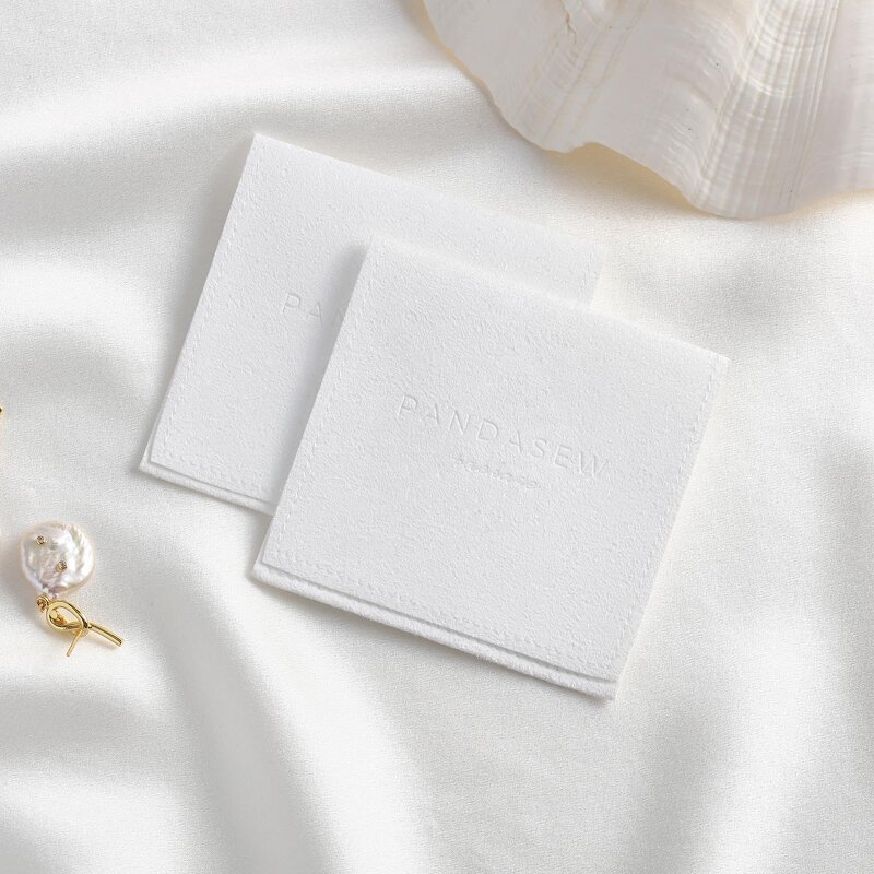 Jewelry Pouch Manufacturer - Custom Logo Microfiber Faux Suede Envelope Jewelry Bag