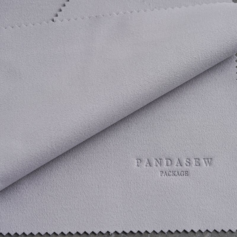 Polishing Cloth - Custom Logo 15x15cm Microfiber Suede Silver Jewelry Cleaning Cloth