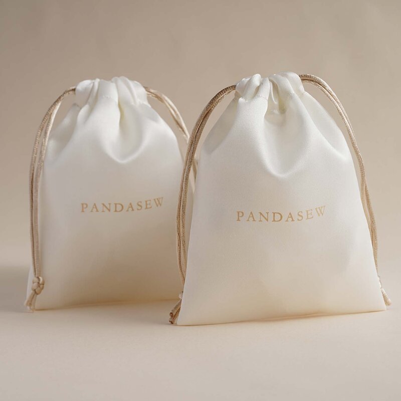 Satin Pouch Manufacturer - Wholesale Custom Double Drawstring Satin Dust Bag