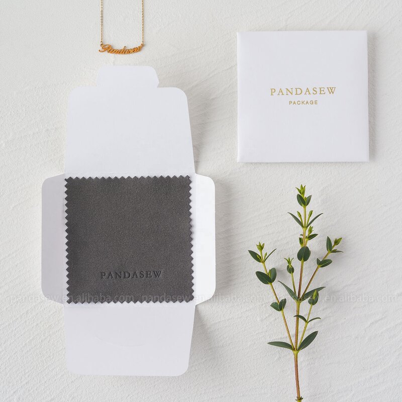 Polishing Cloth - Custom Logo Silver Jewelry Polishing Individual Package Cleaning