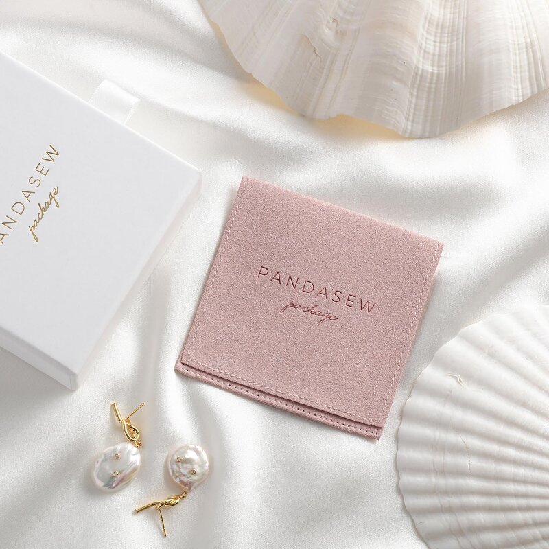 Jewelry Pouch Manufacturer - Custom Logo Handmade High Quality Microfiber Jewelry Bag