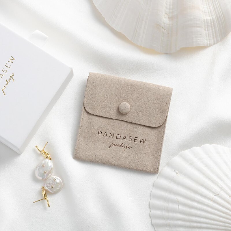 Jewelry Pouch Manufacturer - Wholesale Custom Logo New Design Microfiber Jewelry Pouch