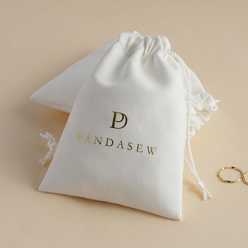 Velvet Pouch Manufacturer - Hot Sale Custom Logo Velvet Suede Cosmetic Jewelry Pouch