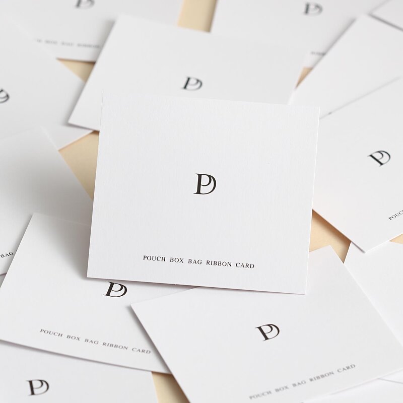 Display Card Manufacturer - Custom Logo 400gsm Paper Necklace Earring Holder Card