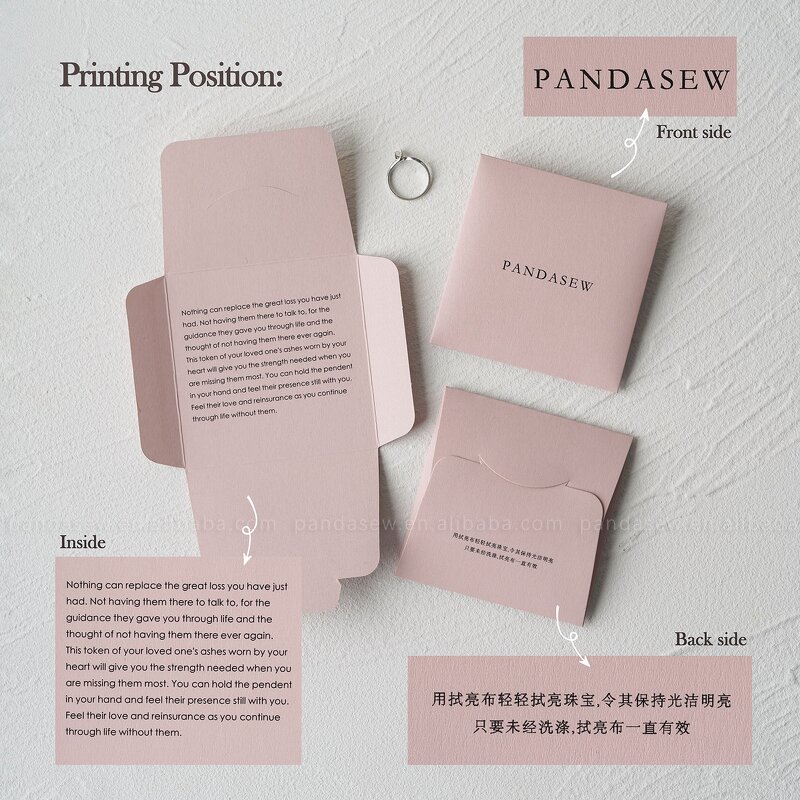 Polishing Cloth - Custom Logo Silver Jewelry Cleaning Cloth Individual Package