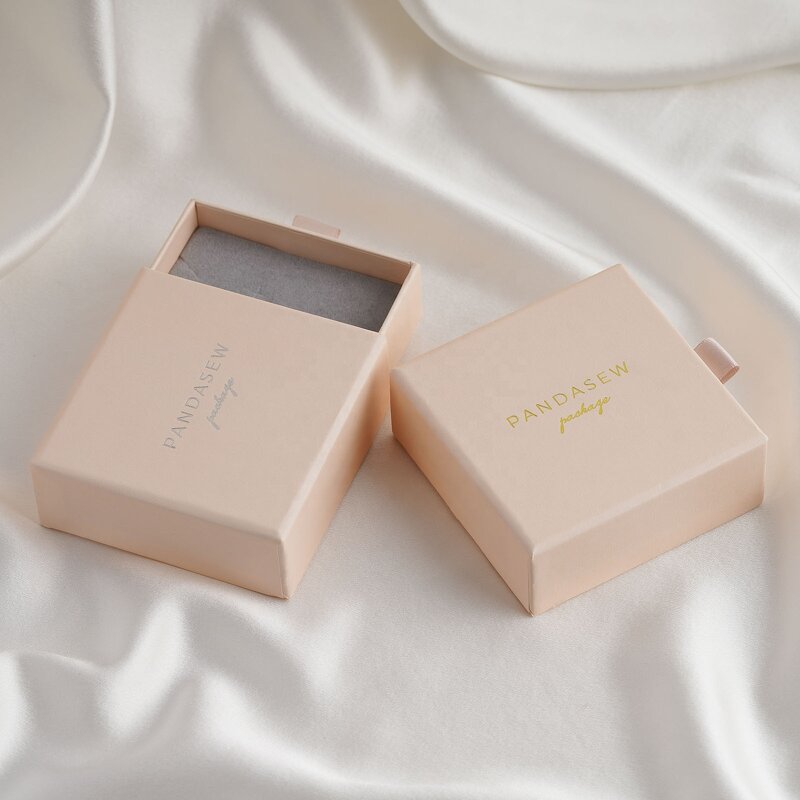 Jewelry Box Manufacturer - Custom Logo Luxury Cardboard Box Sponge Bracelet