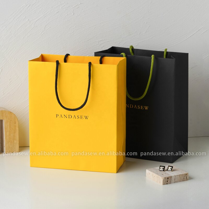 Paper Bag Manufacturer - Custom Logo Luxury Gift Bag Retail Boutique Shopping Paper