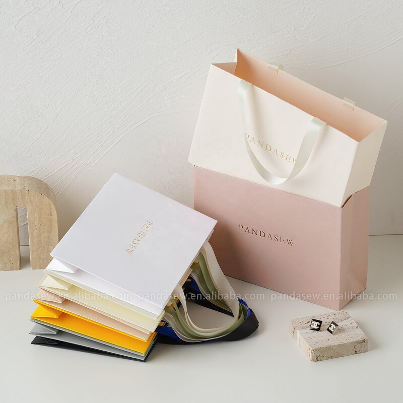 Paper Bag Manufacturer - Custom Logo Luxury Craft Gift Printed Shopping Kraft Paper