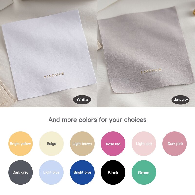 Polishing Cloth - Custom Logo Polyester-nylon Microfiber Silver Jewelry Cleaning Cloth