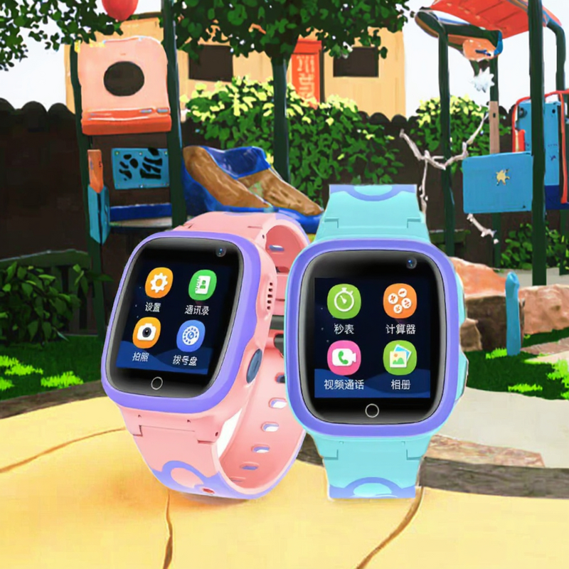 Kids Smart Watch Manufacturer - Q12S Waterproof Weatherproof IPS Answer Call Date Alarm Safe for Children