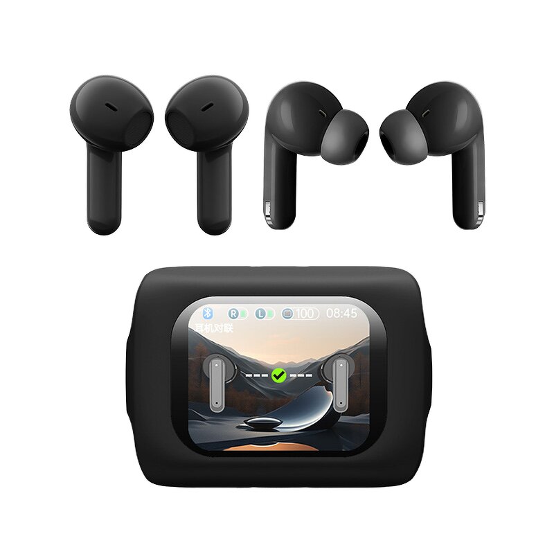 Earbuds Manufacturer - H12 Pro+ In-Ear Full Color Touch Screen ANC ENC IPX-4 for 5.4 Low Latency