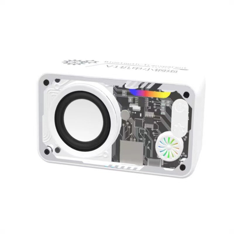 Portable Speaker Manufacturer - V1 Stylish Outdoor Mini RGB LED 500mAh Bass for 5.1 IPX8 Plastic