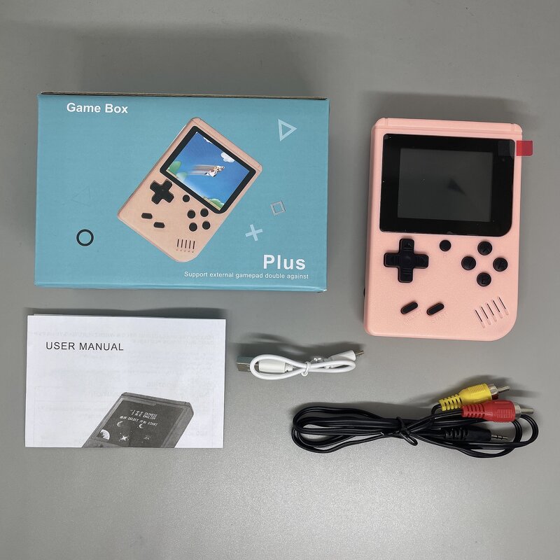 Retro Game Console Manufacturer - 2024 Portable Mini 10000 Games Double Controllers 3.0" IPS 64GB Android Wi-Fi