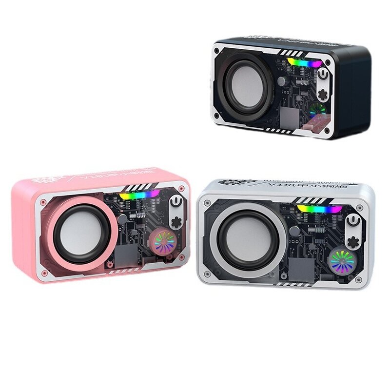 Portable Speaker Manufacturer - V1 Stylish Outdoor Mini RGB LED 500mAh Bass for 5.1 IPX8 Plastic