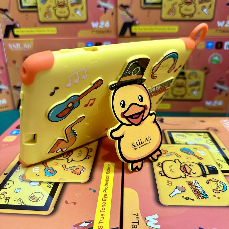 Kids Tablet Manufacturer - 2025 Hot Selling Sail Air W24 7 Inch Android Dual Core 12GB for Game Education