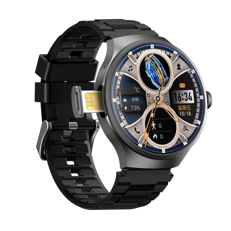 Smartwatch Manufacturer - 2025 Global VP50 4G/5G Android 3+32G 1.75" AMOLED Rotating Camera 1100mAh SIM Sleep Tracker