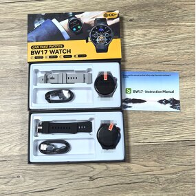 Smart Phone Watch Manufacturer - BW17 Sim Card Slot for Call Heart Rate Sleep Monitoring Silicone Band