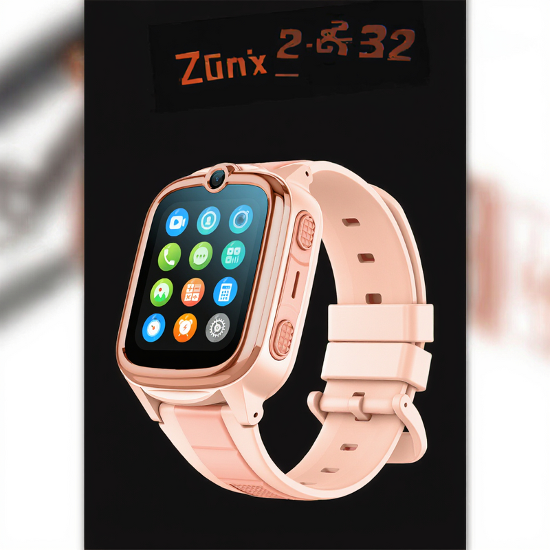 Kids Smart Watch Manufacturer - K61 2025 4G SIM Android IPS Alloy HD Camera SOS Video 800mAh 1.52" GPS WIFI