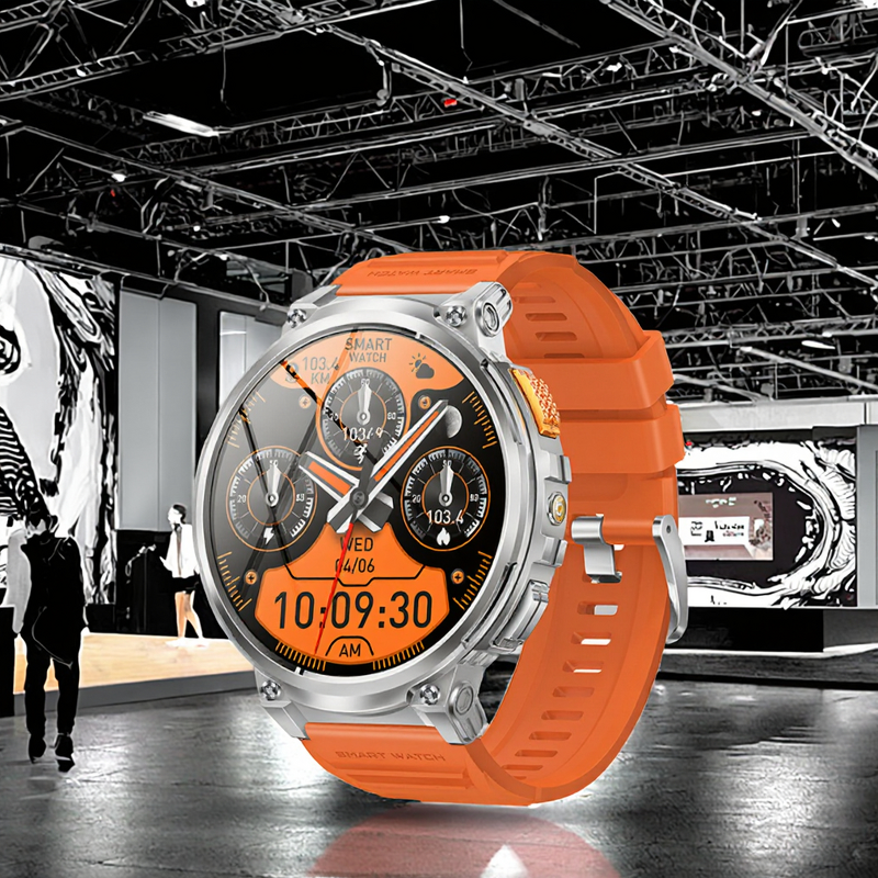 Smart Watch Manufacturer - K66 1.85" IP68 Waterproof IPS Fitness Heart Rate BT Call for Men 2025 New