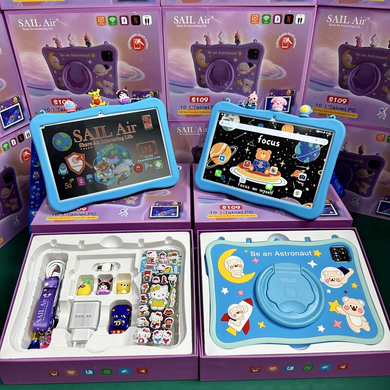 Kids Tablet Manufacturer - SAIL Air 109 10.1 Inch with SIM WIFI IPS Android 15 for Children Business