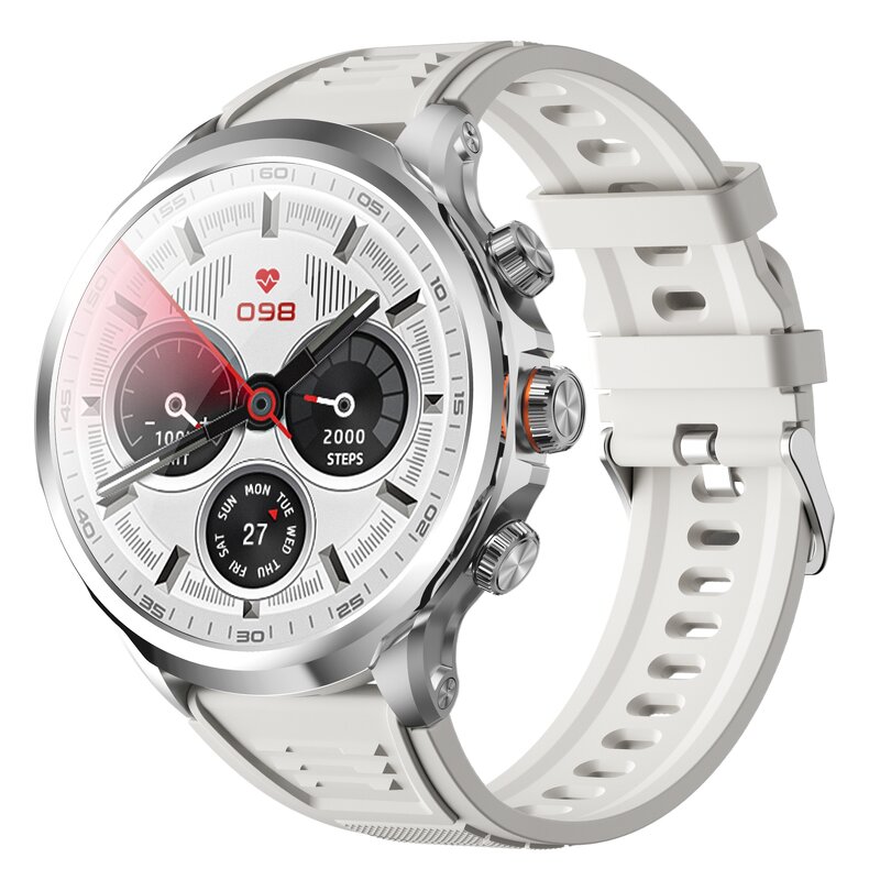 Smart Watch Manufacturer - H18 Pro 5G SIM Activity Tracker 180-degree Camera Silica Gel AMOLED Android OS IP67 Wireless