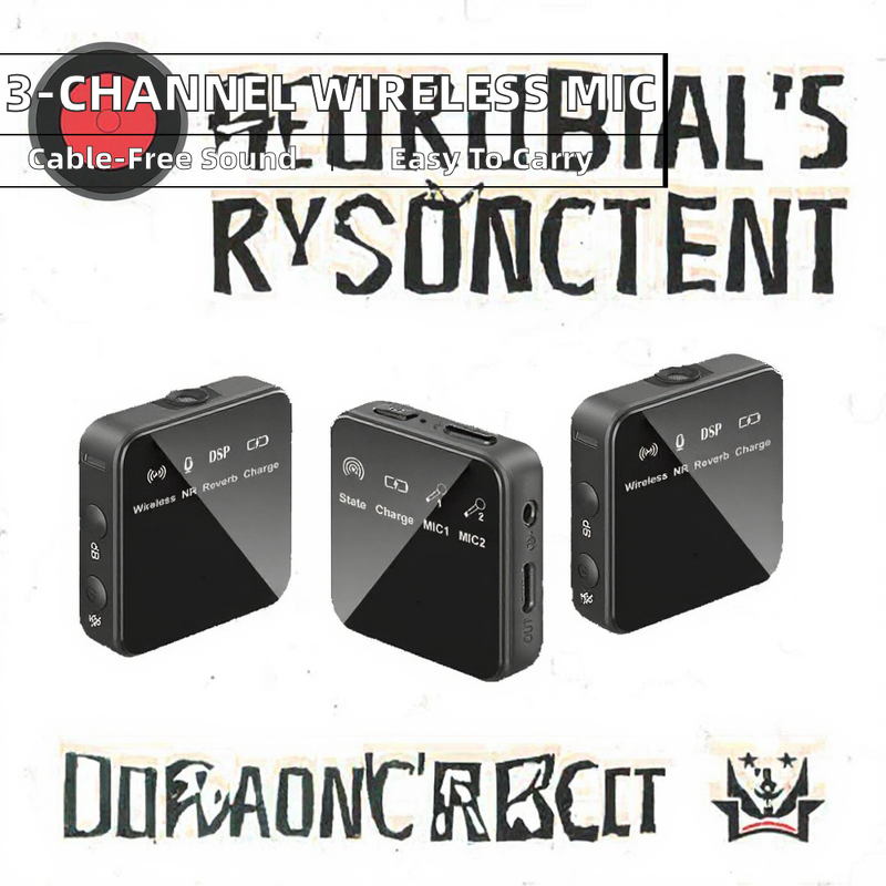 Microphone System Manufacturer - Wireless Omni-directional Metal Handheld Lavalier Ear Headset Multiple Channel