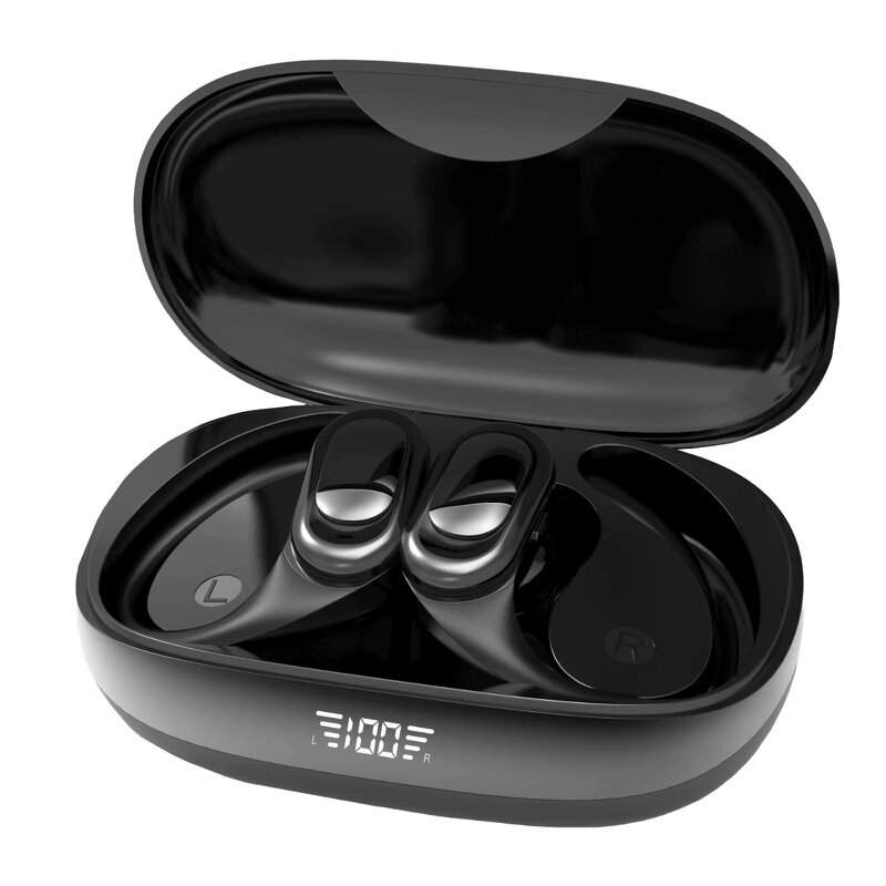Wireless Earbuds Manufacturer - 2025 BT 5.4 HiFi VTS-230 16.22mm Carbon Fiber Digital Display IPX7