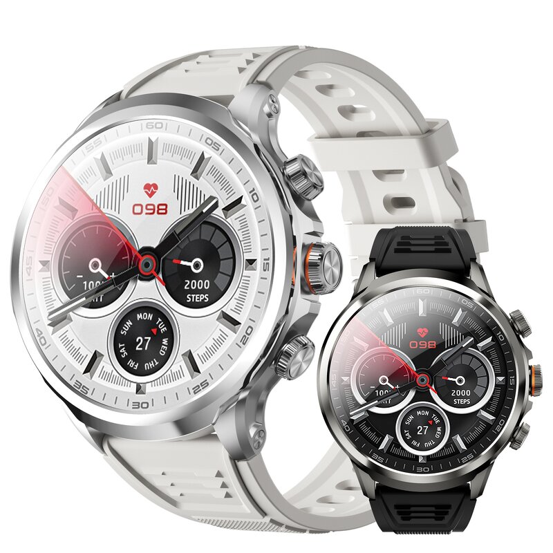 Smart Watch Manufacturer - H18 Pro 5G SIM Activity Tracker 180-degree Camera Silica Gel AMOLED Android OS IP67 Wireless