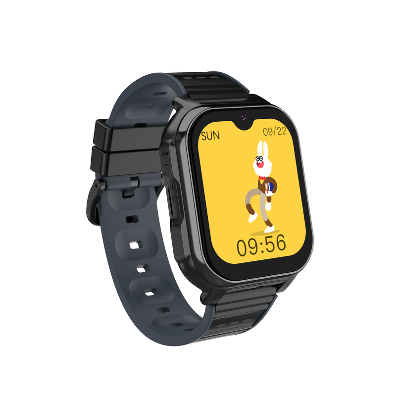 Children's Smart Watch Manufacturer - D3S 4G Android GPS+LBS+WIFI 800mAh Video Call SOS Sim Card 1G+8G TFT Rubber