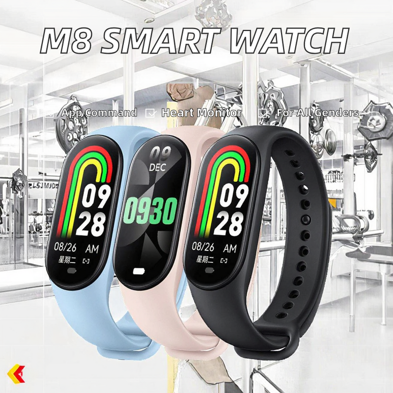 Smart Watch Manufacturer - 2024 New M8 Square TFT Android 28mm Fitness Heart Rate Blood Pressure