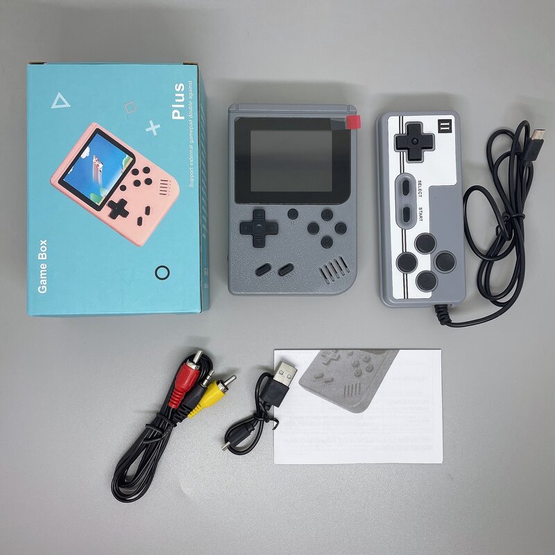 Retro Game Console Manufacturer - 2024 Portable Mini 10000 Games Double Controllers 3.0" IPS 64GB Android Wi-Fi