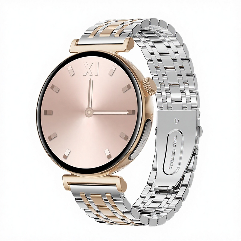 Smartwatch Manufacturer - 2025 JA02 Android BT Call 1.28inch AMOLED for Women Health Sleep & Wireless Charging