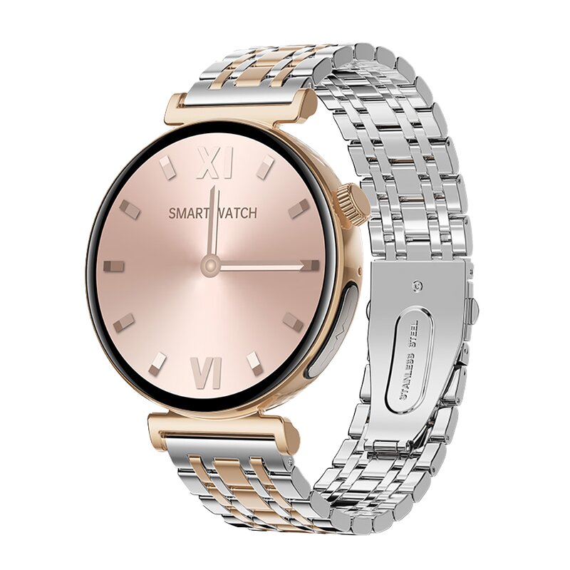 Smartwatch Manufacturer - 2025 JA02 Android BT Call 1.28inch AMOLED for Women Health Sleep & Wireless Charging